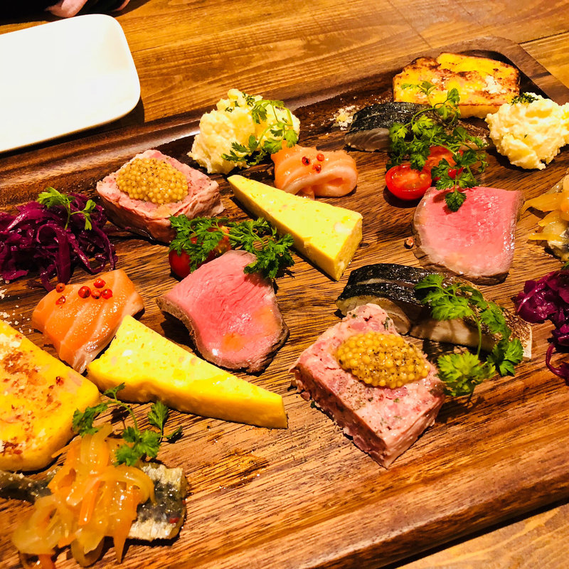 前菜盛り合わせ(フレンチ食堂 Bochi Bochi)