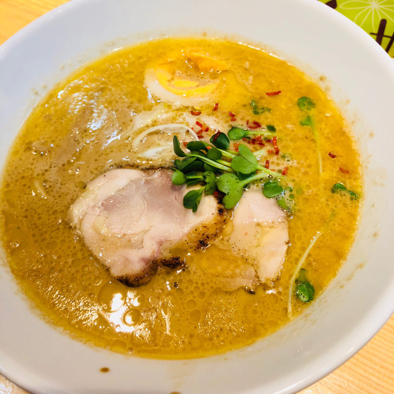 鶏白湯ラーメン(麺屋　龍)