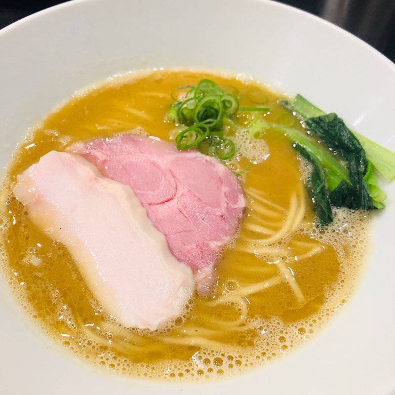 濃厚魚介ラーメン(麺や福はら)