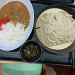 カレーライス うどんセット