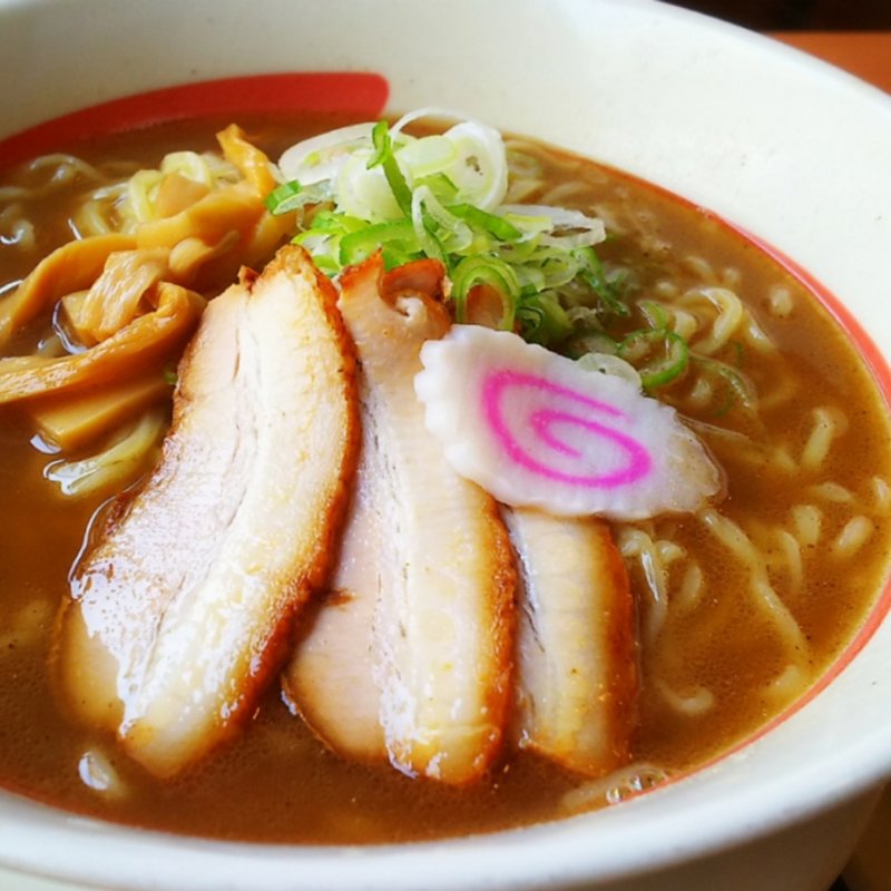 煮干ラーメン あっさり味(幸楽苑 舎人店)