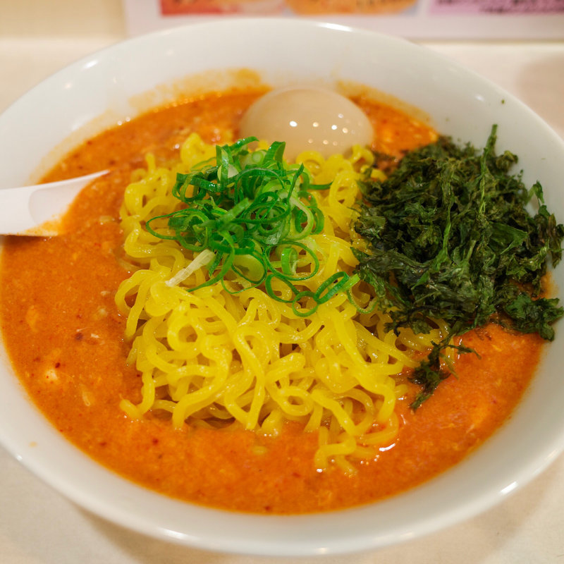 濃厚えび味噌タンタンメン(奴が愛したタンタンメン メーギ・テントーチ 関内馬車道店)