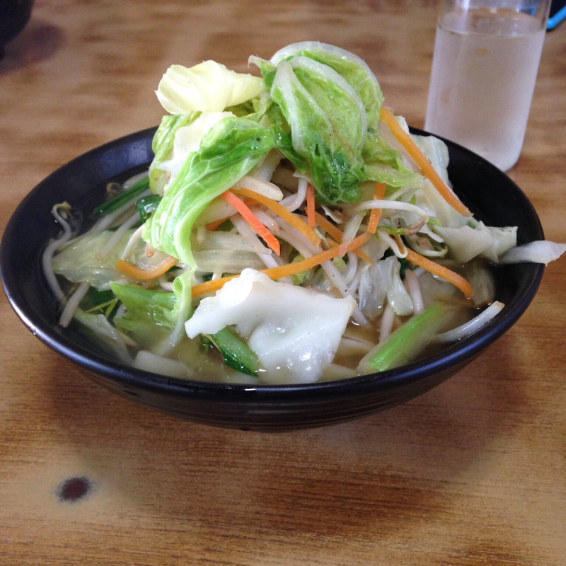 野菜そば(新山そば)