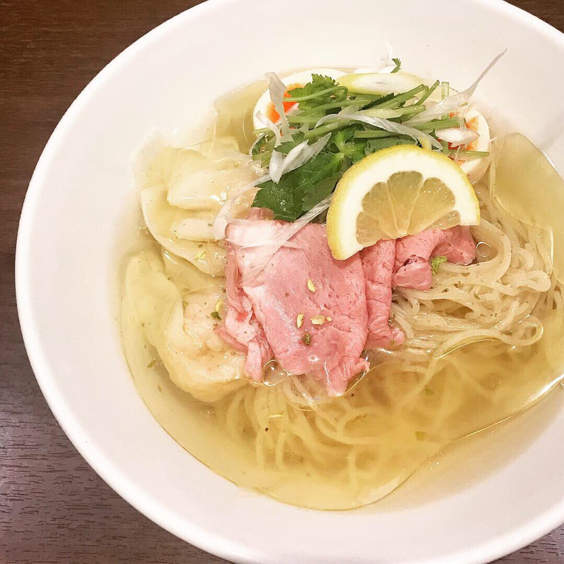 限定 山椒冷やしラーメン(八咫烏)