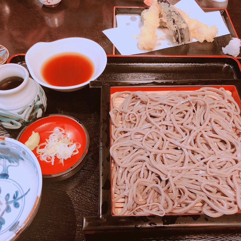 天せいろ(蕎傅(そばでん))