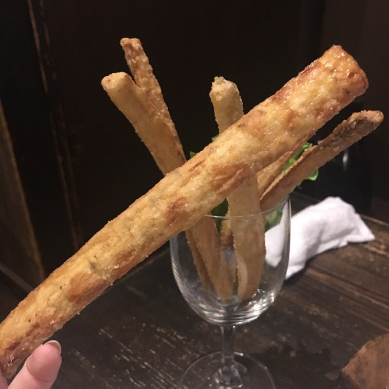 ごぼうの唐揚げ(博多 ごっそう 道楽)