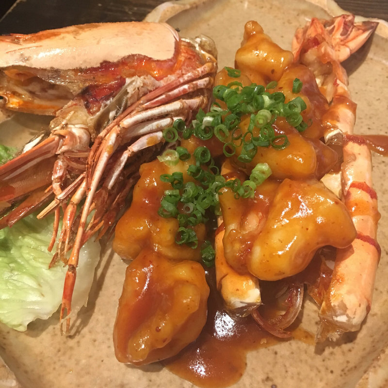 エビチリ(博多 ごっそう 道楽)