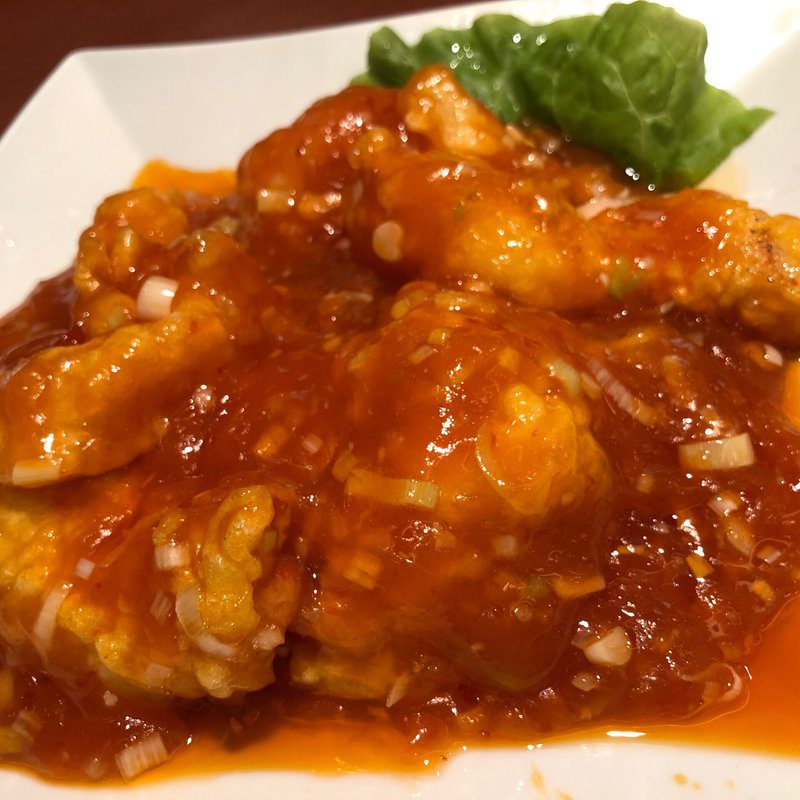 大海老のチリソース(横濱中華街 梅蘭 上野店)