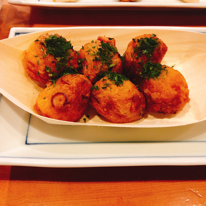 たこ焼き風さつま揚げ(いけす無門)