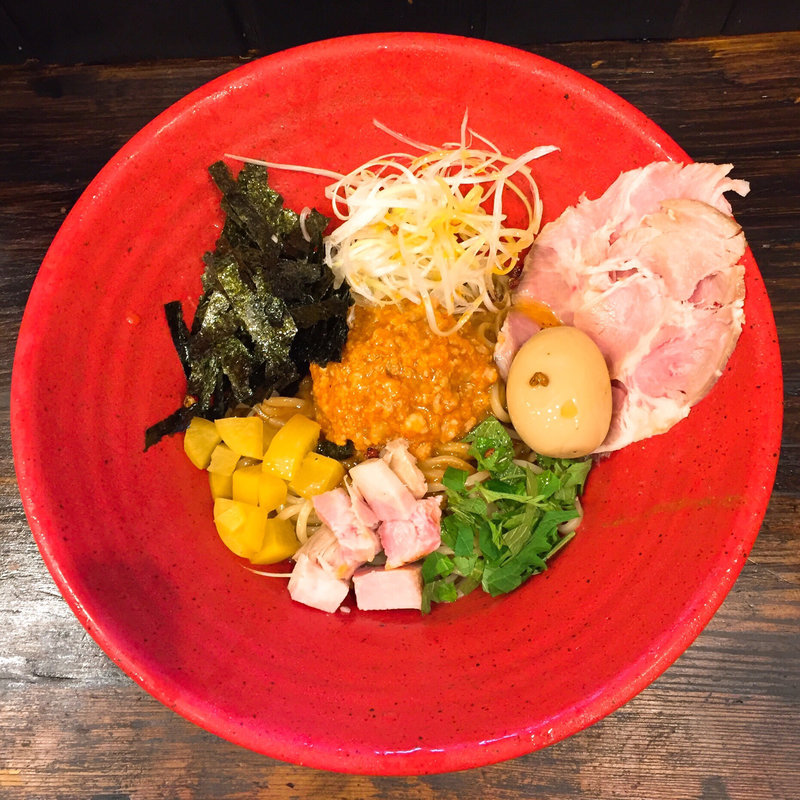 冷製汁なし味噌担担麺(味噌担担麺 style林)