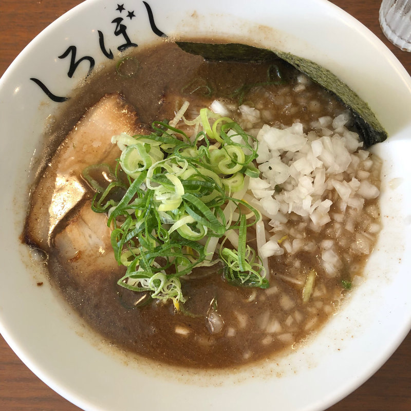 魚節とんこつラーメン(麺や白ぼし)