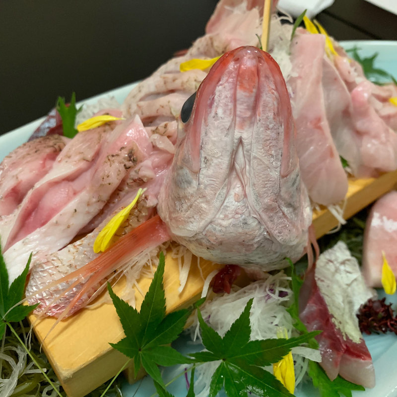 のどぐろの刺身盛合せ(創味魚菜　岩手川 （いわてがわ）)