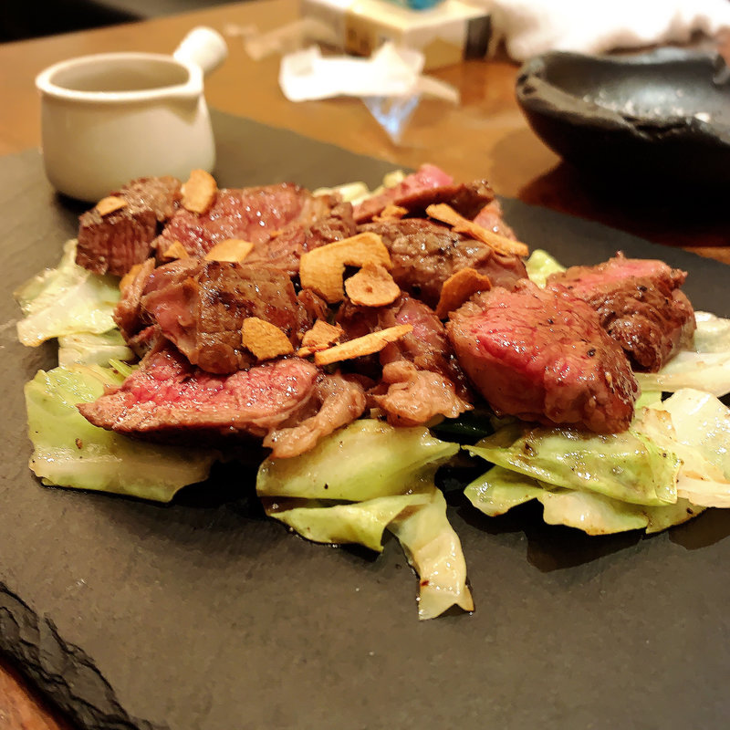 牛肩ロースステーキ(久吉)