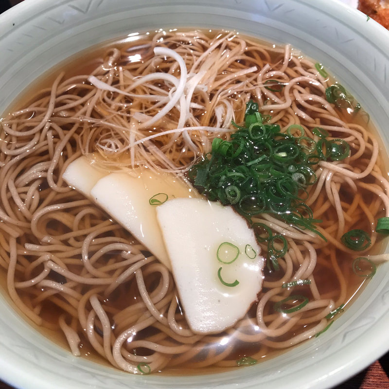 温そば(夢乃蕎麦 （ゆめのそば）)