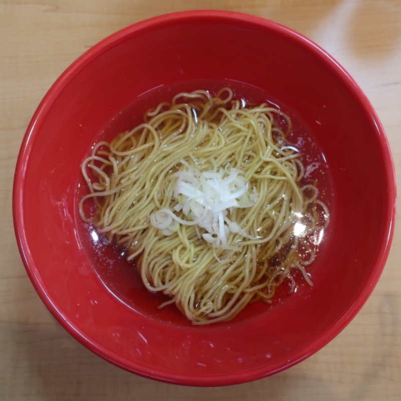 醤油ラーメン(具なし)(麺屋もりの)