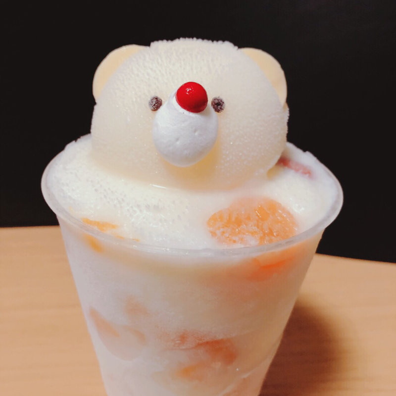 フローズンしろくま   ブランちゃん(パティスリーヤナギムラ 宇宿店 )