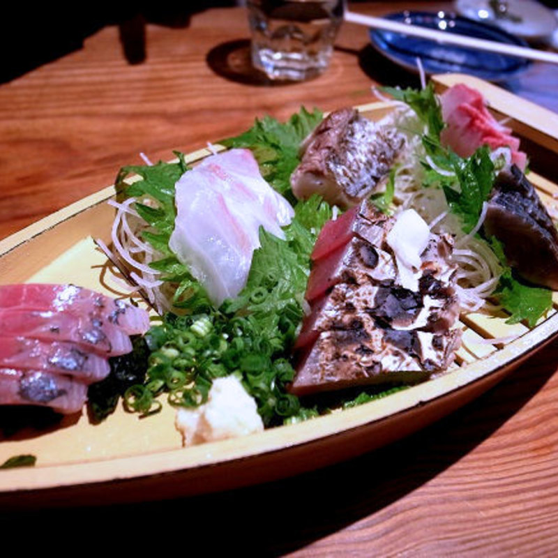 お刺身 おまかせ5点盛り(魚猫 大山店)