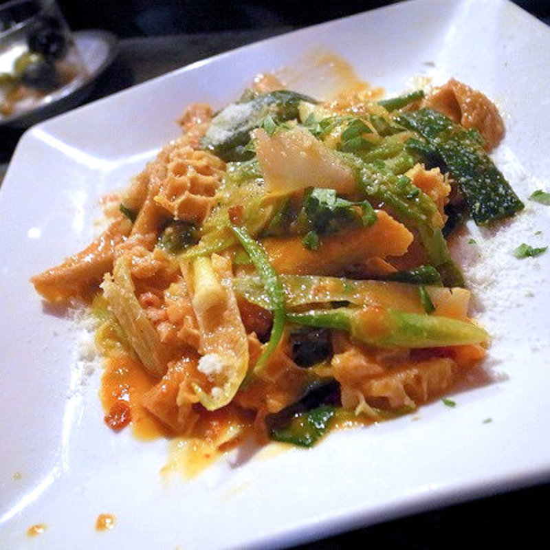 仔牛トリッパの完熟トマトソテー(ナオチーノ)