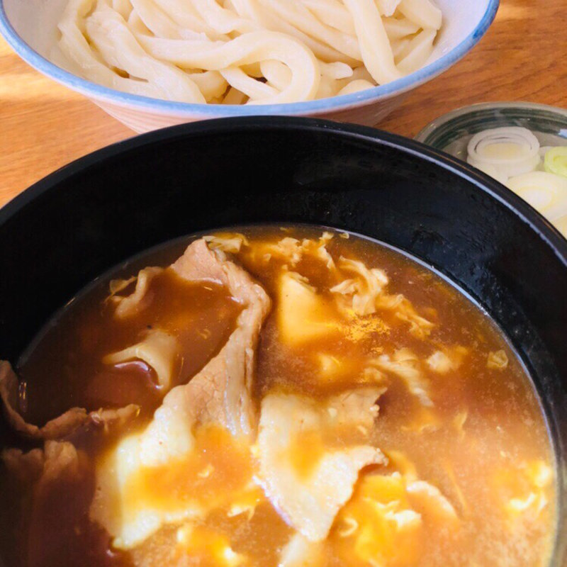 京風カレーうどん（チーズ入り）(めんこや 小江戸店)
