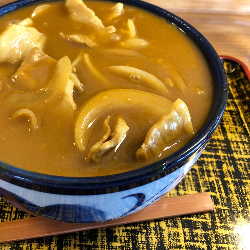 肉盛りカレーうどん(いづみや 下妻店 )
