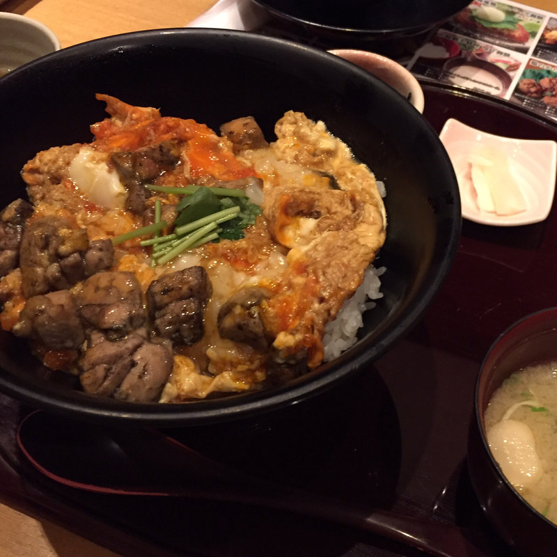 親子丼(宮崎地鶏と旬菜『とり神楽』淀屋橋店)