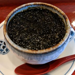青海苔あんかけ茶碗蒸し(鮨かの)