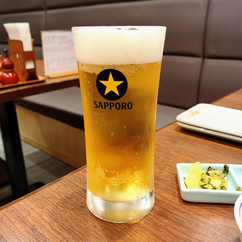 サッポロ生ビール(鳥ぎん 渋谷店 （とりぎん）)