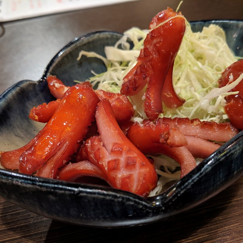 懐かしタコウインナー(鈴木商店)