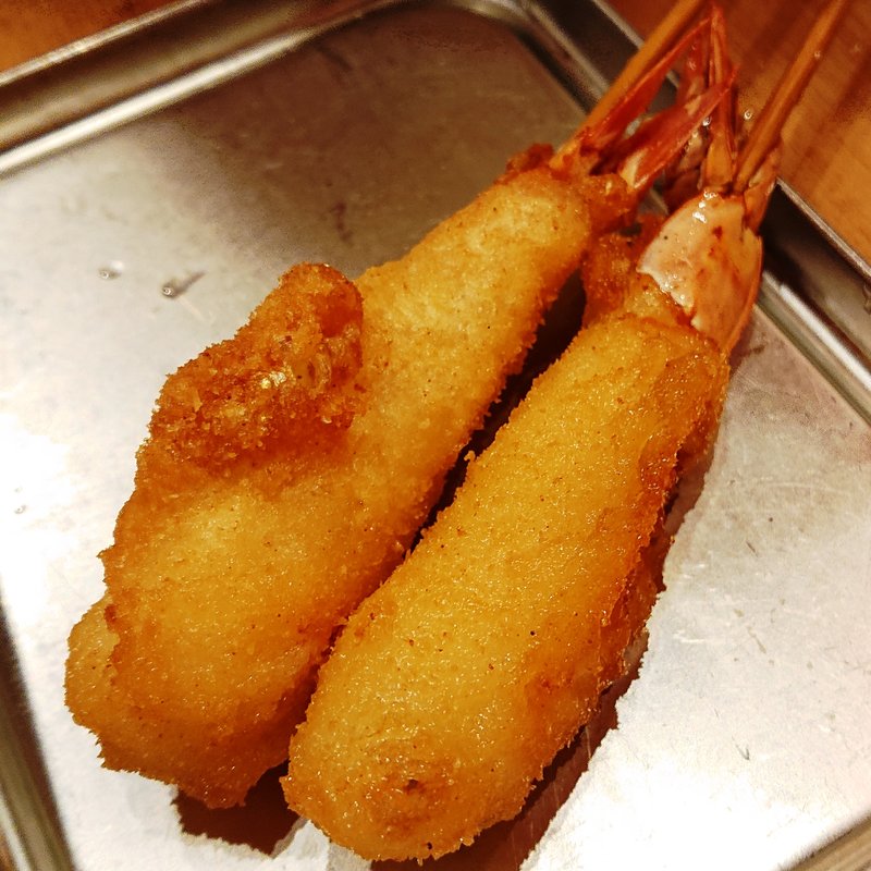 エビフライ(串かつ でんがな 川崎店)