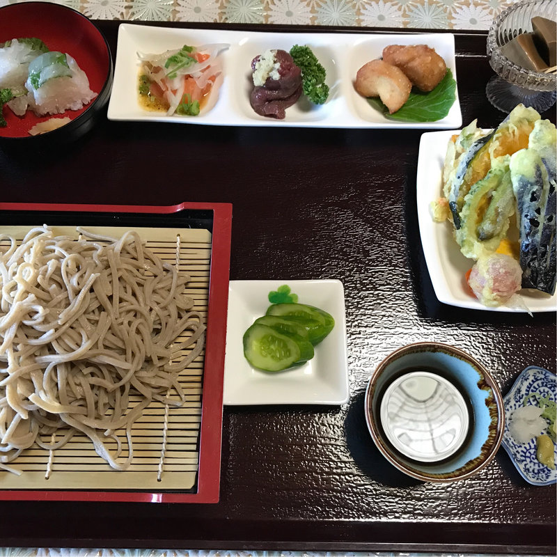 ざる蕎麦セット(七面亭 )