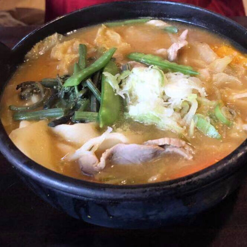 鴨肉ほうとう(小作)