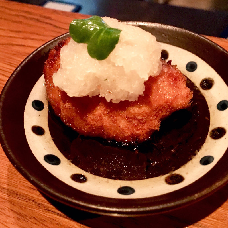 ヒレおろしカツ（串揚げ）(串揚げ ふくみみ)