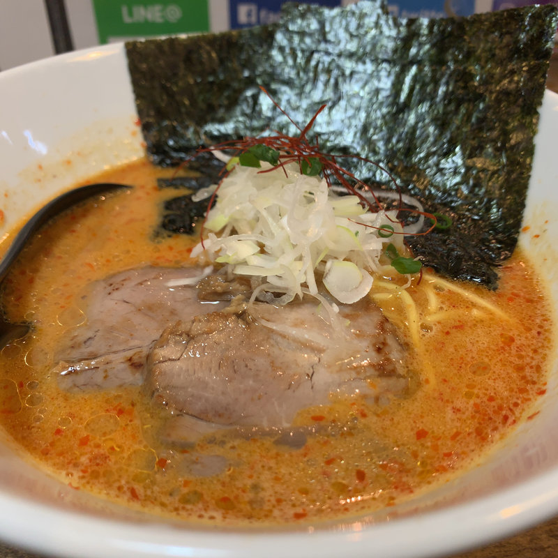 胡麻味噌らーめん 5辛(拉麺 黒ノ坊 三軒茶屋店 )