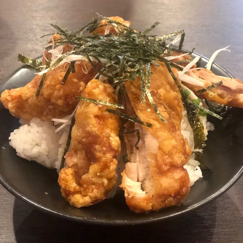 極鶏からあげ丼(NARUTO BASE.BAR)