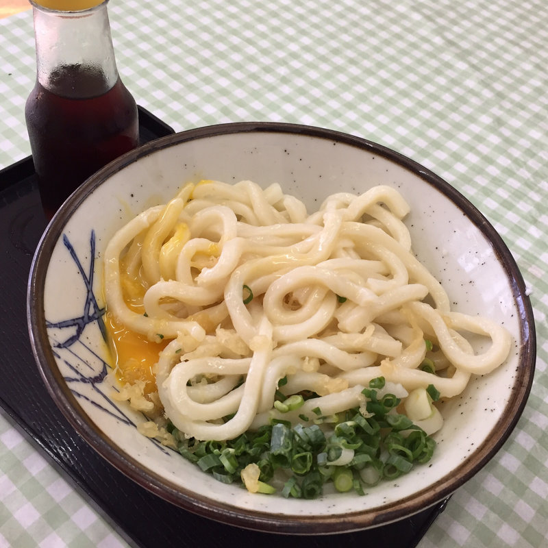 玉卵うどん（小）(大川製麺所 )
