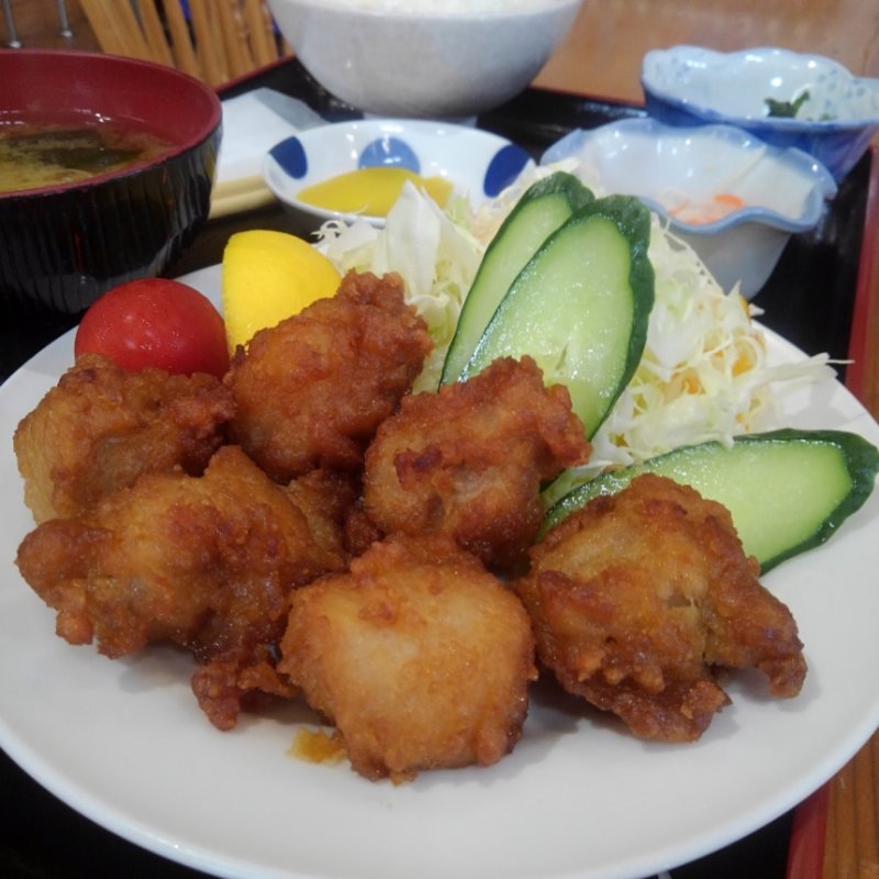 からあげ定食(よりみち )