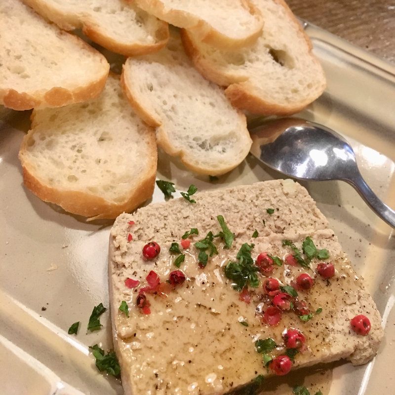 白レバーパテ(ワイン食堂 マルコ1591)