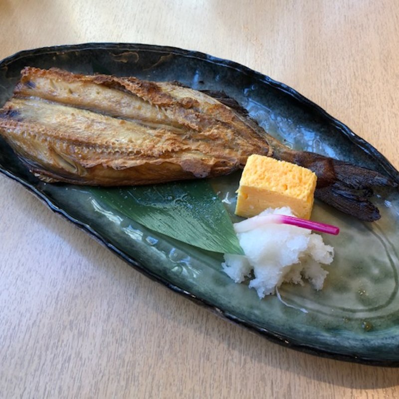 ほっけの炙り焼(とうふ旬菜 心音)