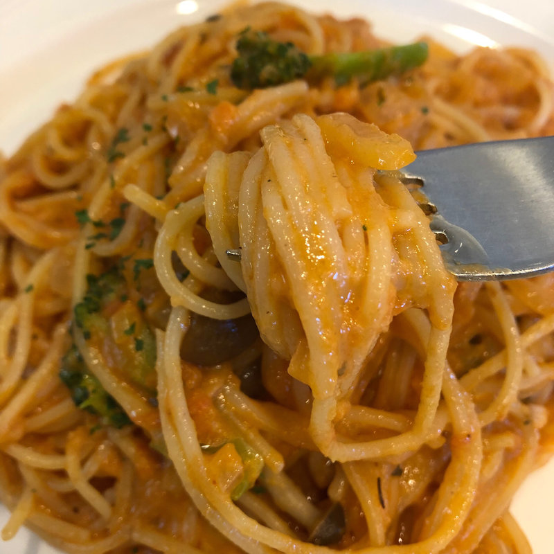 カニクリームパスタ(RISCHART)