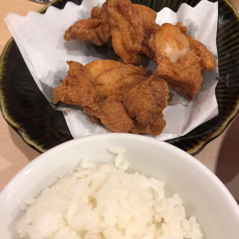 唐揚げ定食(天下一品 六本木店 （てんかいっぴん）)