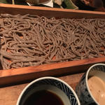 おためし蕎麦切り(板蕎麦 山灯香 （いたそばさんとうこう）)