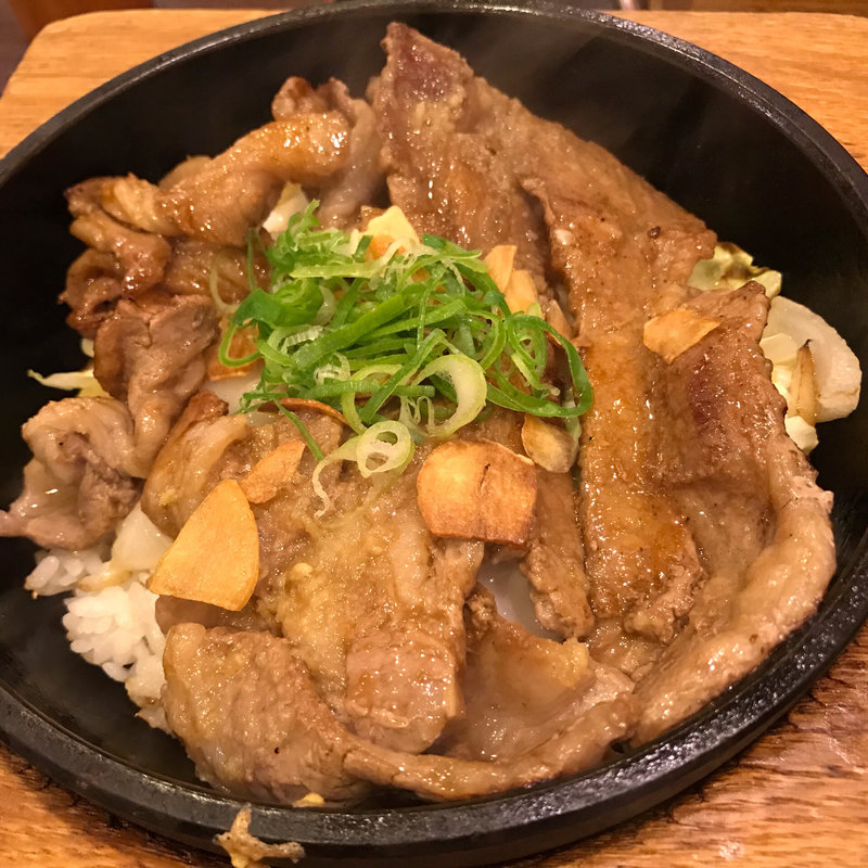 牛カルビ焼肉炒飯(石焼炒飯店 ララガーデン長町店)
