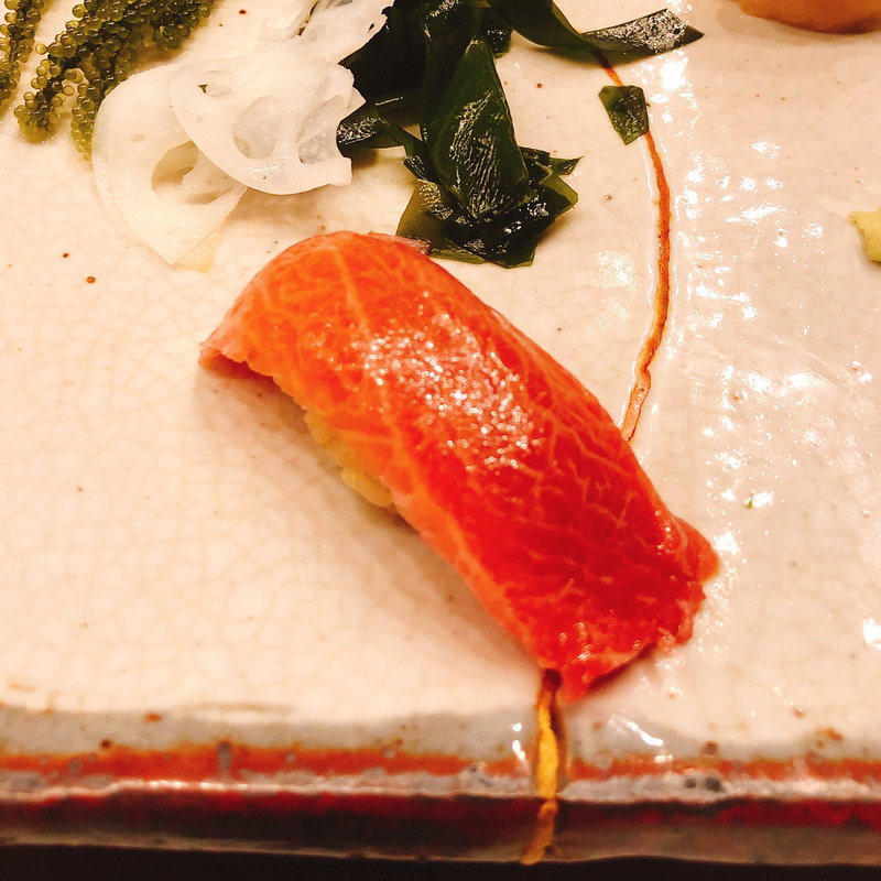 中トロの握り(西麻布 拓)