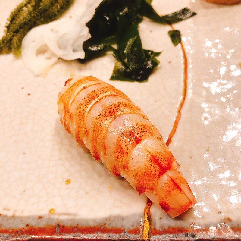 車海老の握り(西麻布 拓)