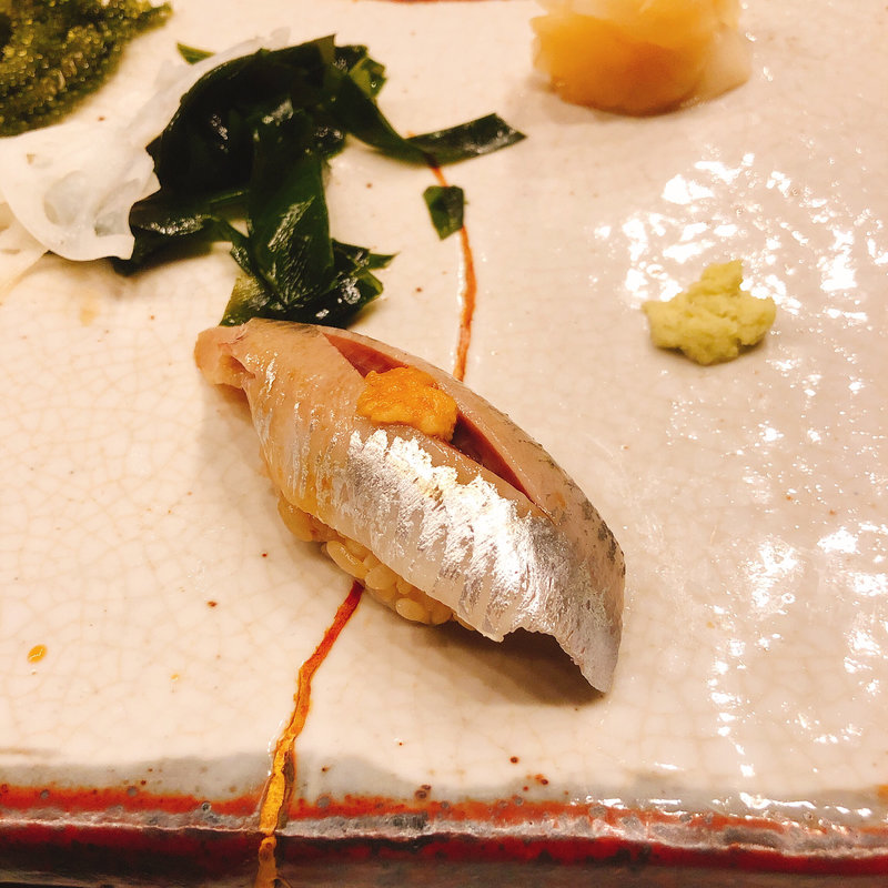 鰯の握り(西麻布 拓)