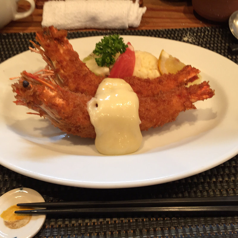 エビフライ(グリル末松 （グリルスエマツ）)