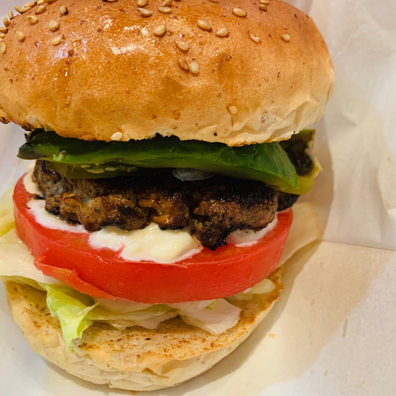 DKバーガー(アボガドトッピング)(ドラフトキング)