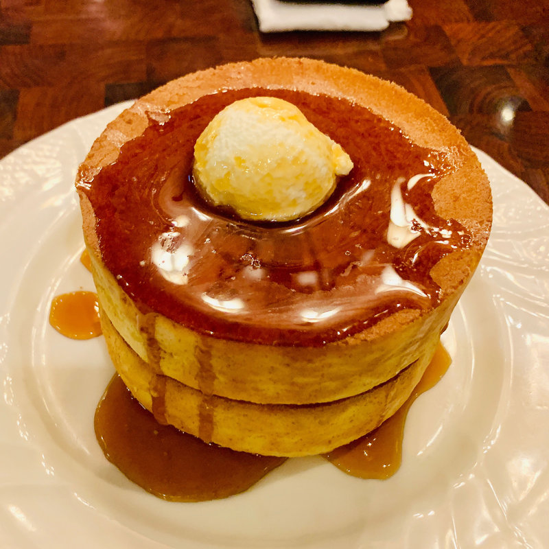 スフレパンケーキ(星乃珈琲店 三軒茶屋店)