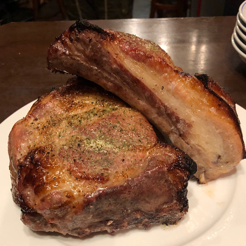 お肉(イワッチーナ邸 La麺Cucina 本町・淀屋橋)