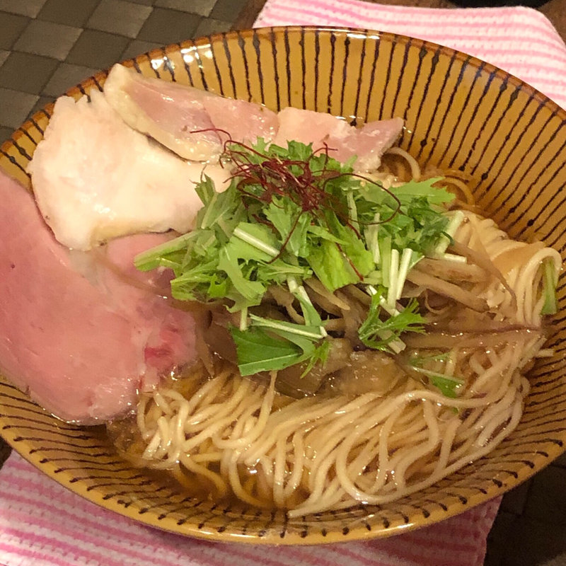醤油ラーメン(イワッチーナ邸 La麺Cucina 本町・淀屋橋)